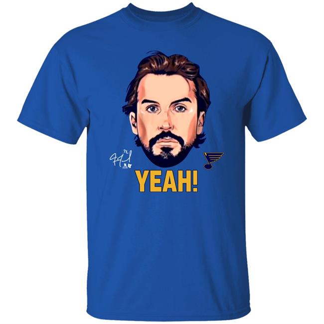 Blues Faulk Yeah Shirt Justin Faulk STL Authentics Merch St. Louis Blues