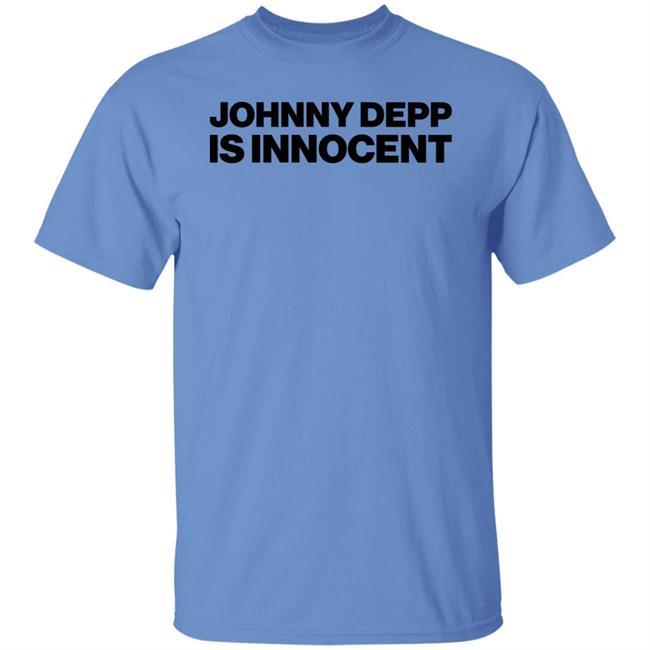 Kari Nautique Andy Signore Johnny Depp Is Innocent Shirt