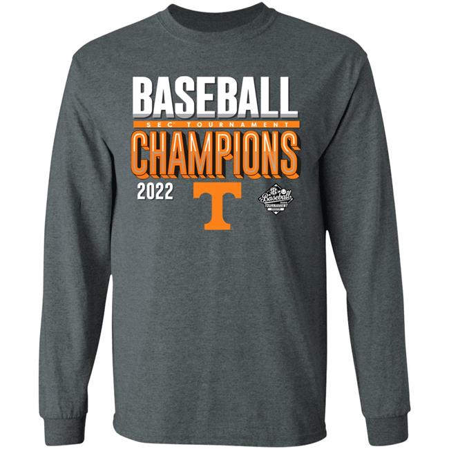 Tennessee Volunteers 2022 Shirt Baseball Sec Tournament Champions 2022 Shirt