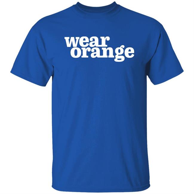 Jimmy Kimmel Gun Violence Wear Orange Shirt