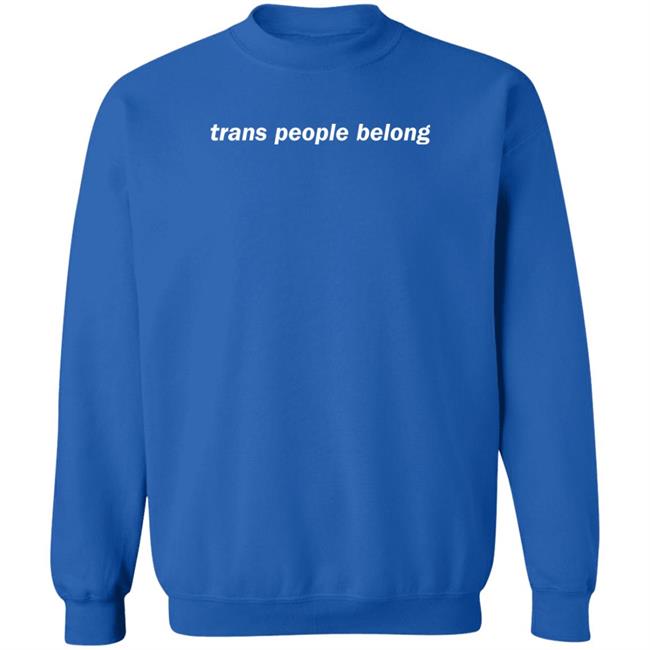 Trans People Belong T Shirt Phoenix Mercury Aclu Shop