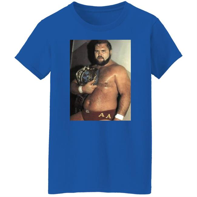 80s Rasslin Store The Enforcer Double A Shirt