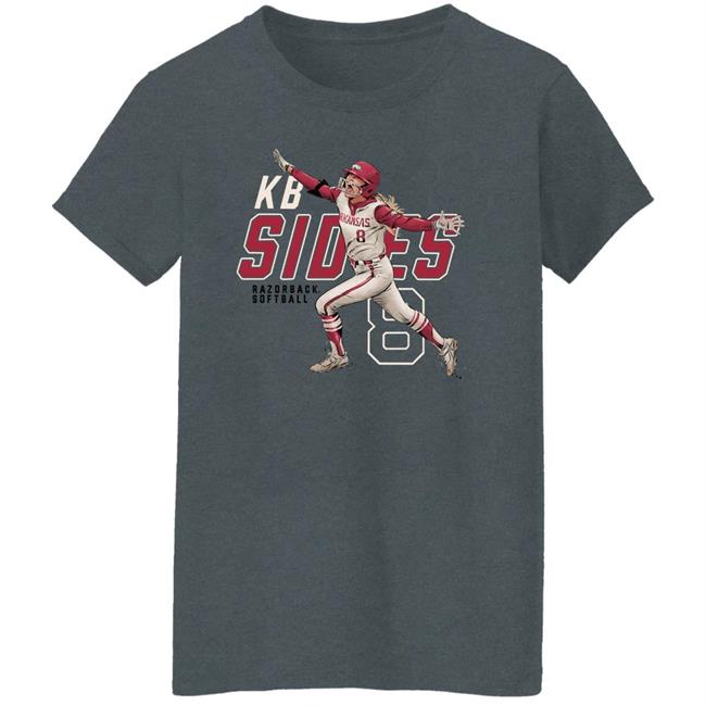 Kb Sides Slugger T Shirt 2022 Razorback Softball B-Unlimited Merch