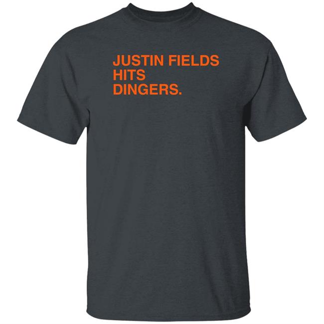 Justin Fields Hits Dingers Shirt Obvious Shirts Store