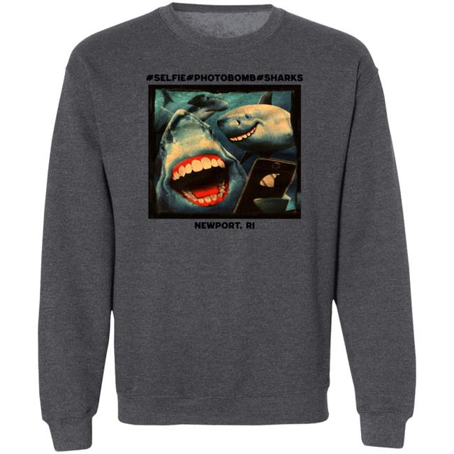 Selfie Photobomb Sharks Newport Shirt November