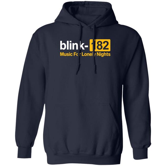 Sam 41 Lonely Nights Shirt Blink182 Merch Blink 182 Music For Lonely Nights Shirt