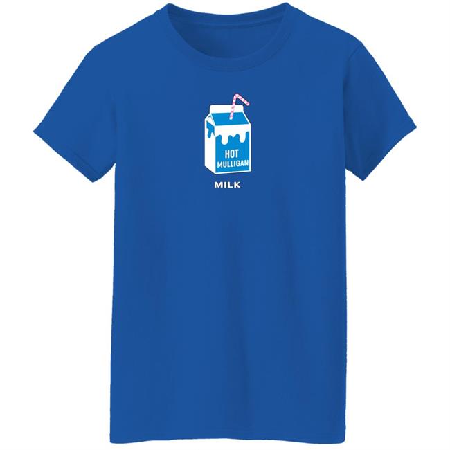 Hot Mulligan Store Milk Carton Tee Hot Mulligan Milk Shirt