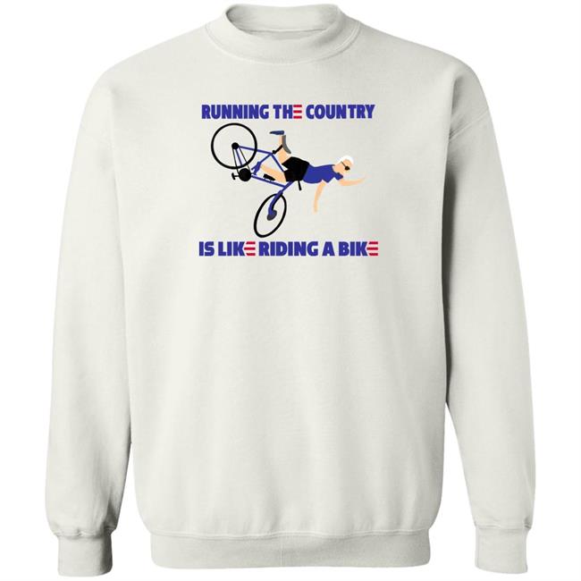 Joe Biden Rob Schneider Running The Country Is Like Riding A Bike Shirt
