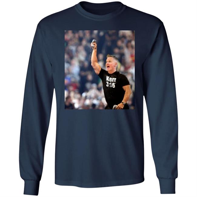 Steve Kerr 3:16 Shirt Chris Chiozza Wearing Kerr 3:16 Shirt Dalton Johnson