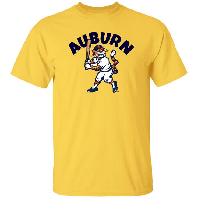 Homefield Apparel Merch Auburn Baseball Shirt Tiger Auburn Baseball Shirt