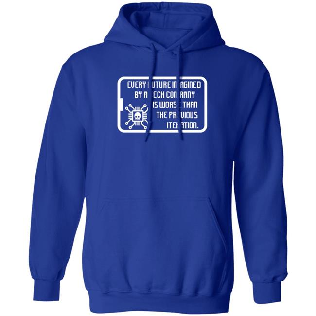 Every Future Imagined By A Tech Company Is Worse Than Previous Iteration Shirt Surveillance Killjoy