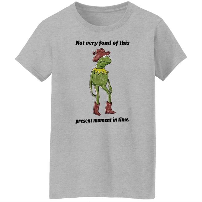 Not Very Fond Of This Present Moment In Time Shirt Scarlet Petalsfordraco