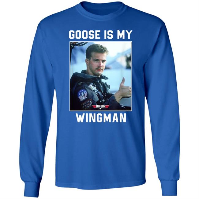 Goose Is My Wingman Shirt Top Gun Professional Wingman Goose Photo Shirt