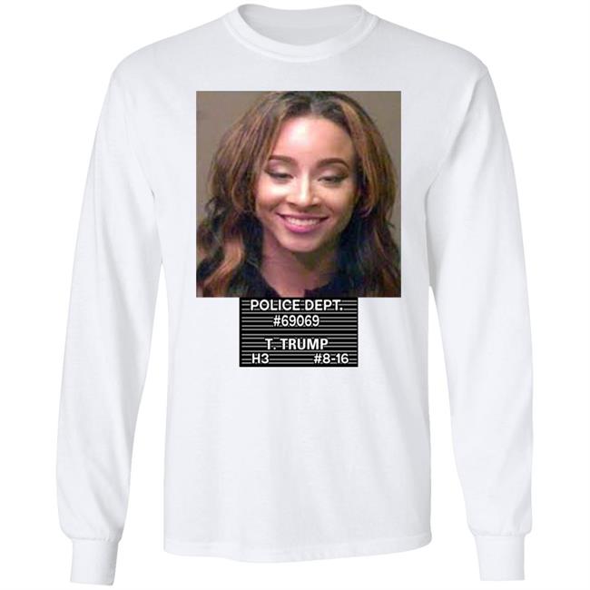 Straw Hat Rios Straw Hat Rios Police Dept 69069 T Trump H3 18 16 T Shirt Teanna Trump Merch Mug Shot Shirt