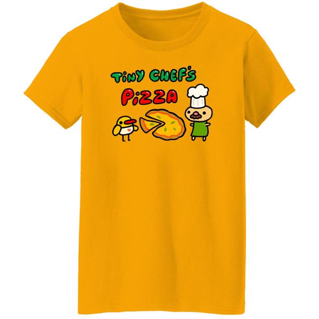 Tiny Chef's Pizza Shirt Grebcomics Store