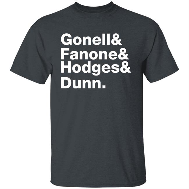 Harry A Dunn Staff Sergeant Gonell, Aquilino Gonell& Fanone& Hodges& Dunn Shirt