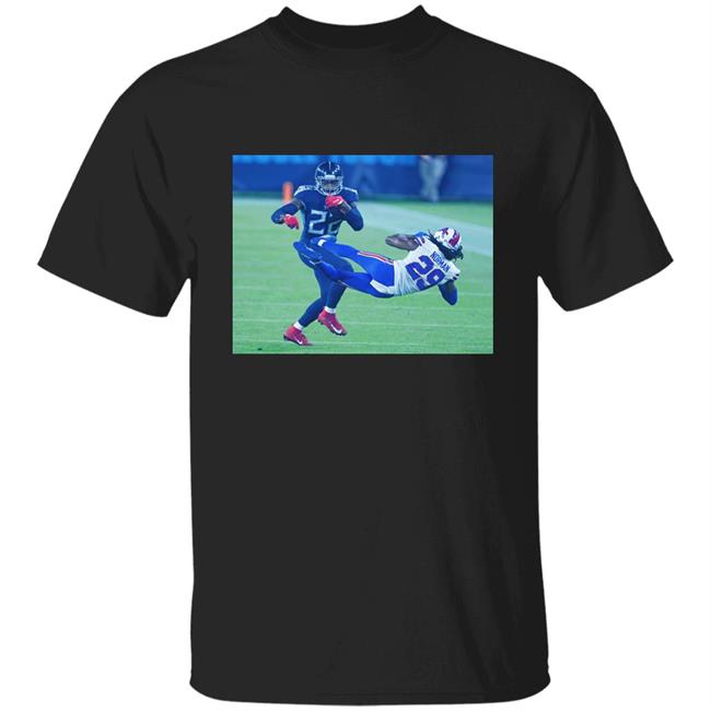 Derrick Henry Stiff Arm Josh Norman Shirt The Checkdown Derrick Henry Stiff Arm Josh Norman Shirt Hoodie Sweatshirt