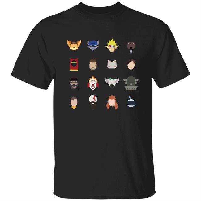 Playstation Merch Playstation Studios Character Icons Shirt Playstation Shop Playstation Merch Playstation Studios Character Icons Shirt Hoodie Sweatshirt