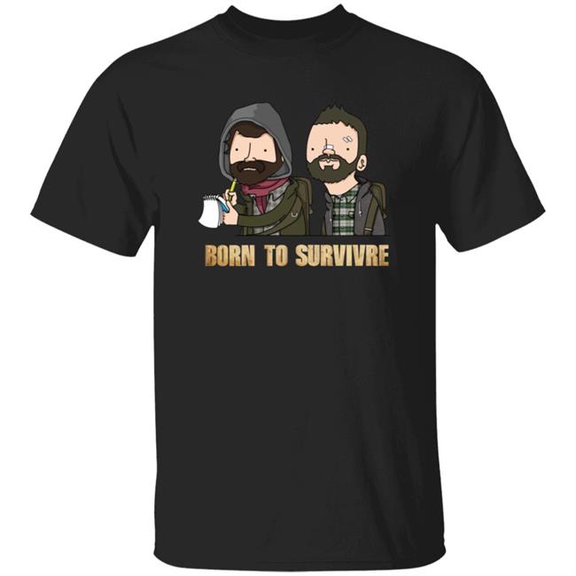 Wankil Merch Born To Survivre Shirt Romain Achar Wankul Born To Survive Shirt Born To Survivre Shirt Wankil Shop Shirt Hoodie Sweatshit