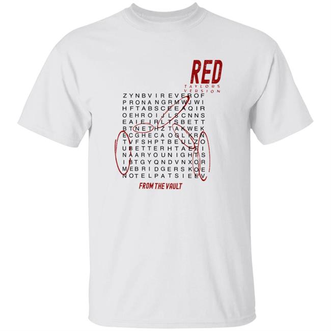 Red Taylor's Version All Too Well Ten Minute Version Shirt Hoodie Sweatshirt