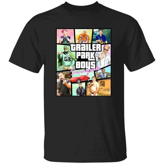 Vu - Trailer Park Boys Gta Shirt Grand Theft Auto Trailer Park Boys Shirt