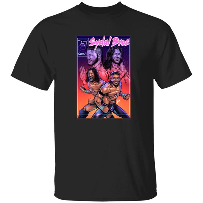 Sydal Bros Comic Book Cover Shirt Hoodie Matt Sydal Sydal Bros Comic Book Cover Shirt