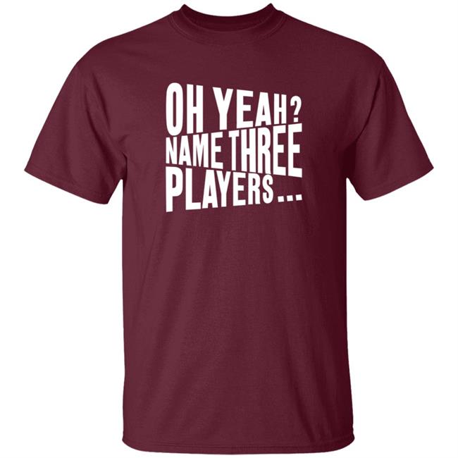 Oh Yeah Name Three Players Sweatshirt Jessica Kleinschmidt Oh Yeah Name Three Players Sweatshirt Thao - Oh Yeah Name Three Players Sweatshirt Jessica Kleinschmidt Oh Yeah Name Three Players Sweatshirt