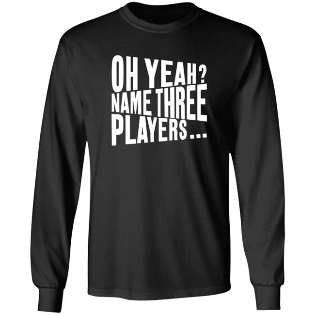 Oh Yeah Name Three Players Sweatshirt Jessica Kleinschmidt Oh Yeah Name Three Players Sweatshirt Thao - Oh Yeah Name Three Players Sweatshirt Jessica Kleinschmidt Oh Yeah Name Three Players Sweatshirt