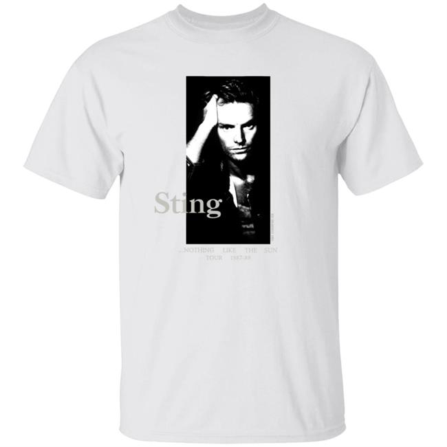 87 88 Sting Nothing Like The Sun Tour T Shirt Hoodie Sweatshirt