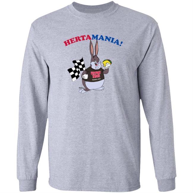 Joey Herta Chungus Hertamania Toon Art Shirt Hoodie Toronto Tomotorsports Store
