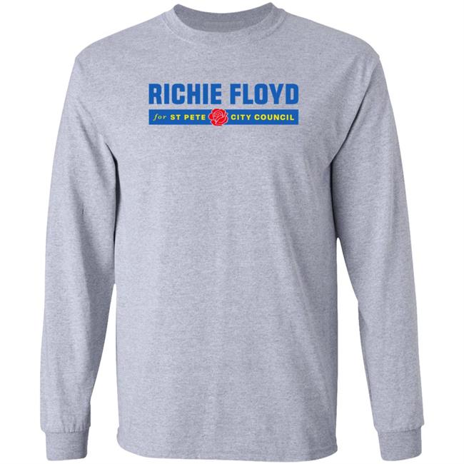 Richie Floyd Logo Shirt Richie Floyd For St Pete City Council Shirt Richie Floyd Shop