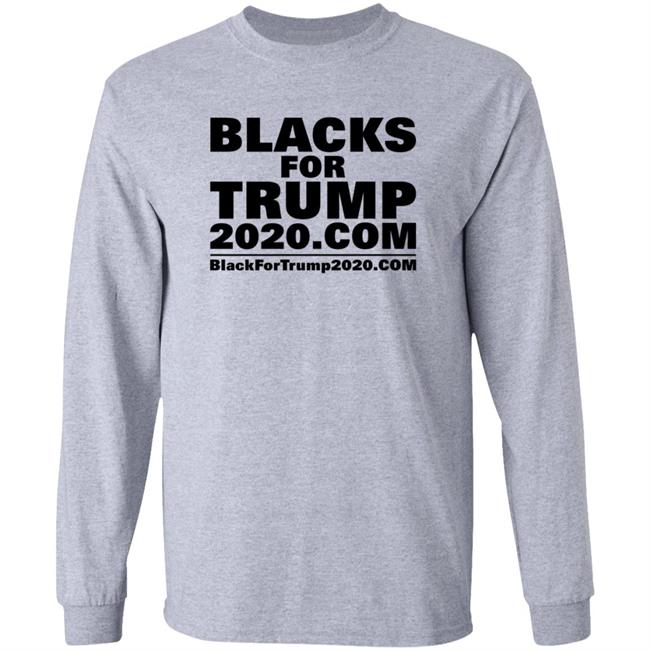 Blacks For Trump Shirt Blacks For Trump 2020.Com Shirt Hoodie