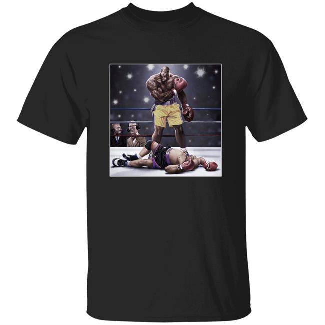 Shaquille O Neal Knockout Chuck Shirt Shaq Knockout Chuck Shirt