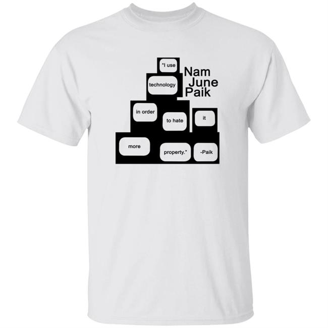 Nam June Paik Shirt The Beacon Cinema