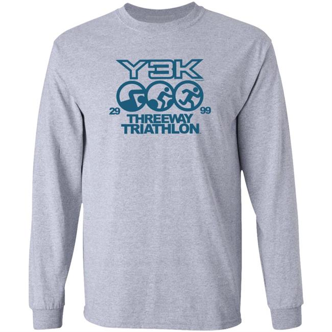 Threeway Triathlon Shirt Hoodie Sweatshirt