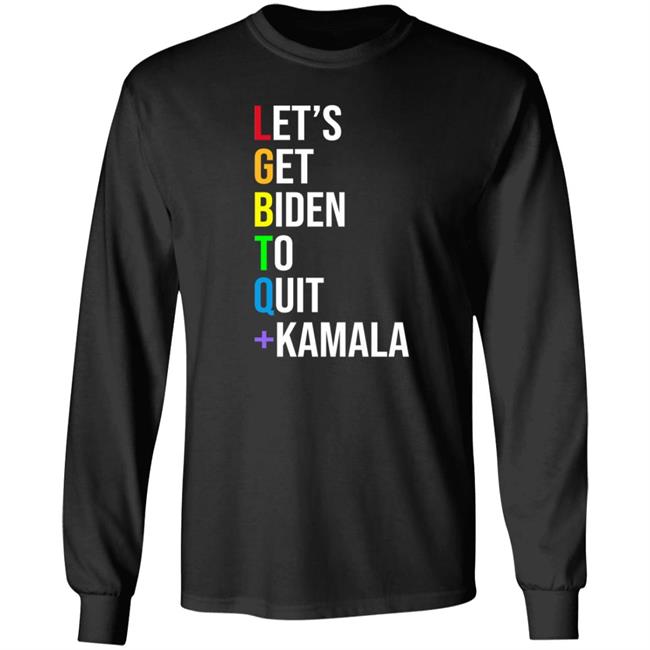 Maj Toure Let's Get Biden To Quit Kamala Hoodie Shirt Sweatshirt