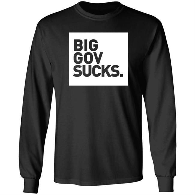 Courtney Holland Big Gov Sucks Shirt Shopify