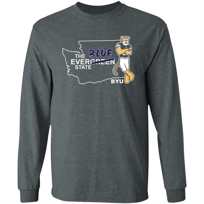 The Everblue State Shirt Byu Football The Everblue State Shirt Byu Football