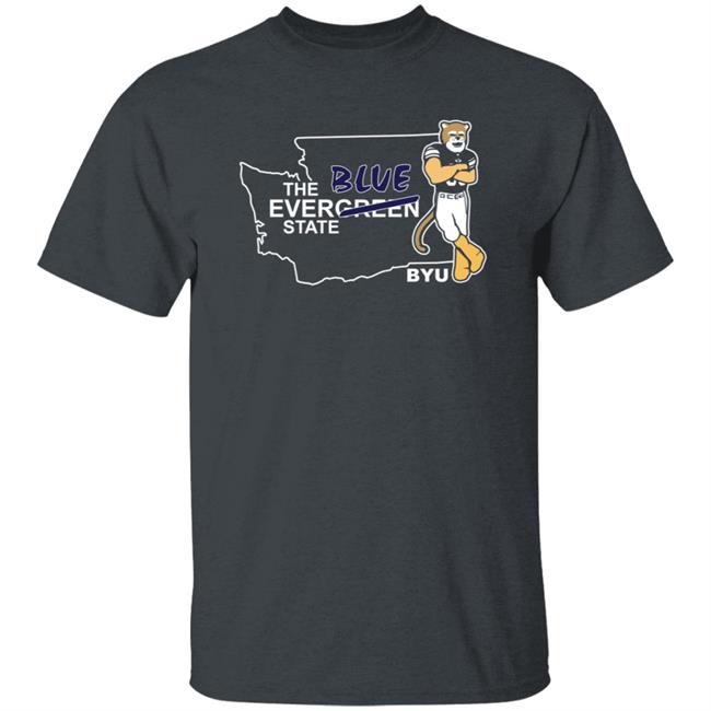 The Everblue State Shirt Byu Football The Everblue State Shirt Byu Football