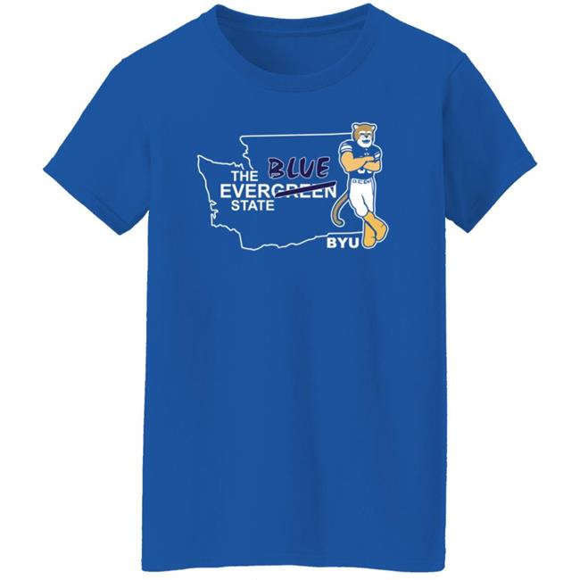 The Everblue State Shirt Byu Football The Everblue State Shirt Byu Football