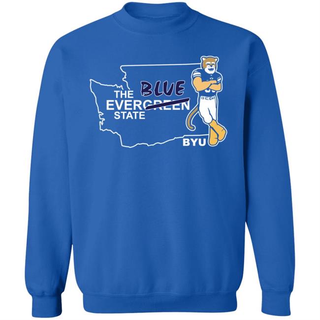 The Everblue State Shirt Byu Football The Everblue State Shirt Byu Football