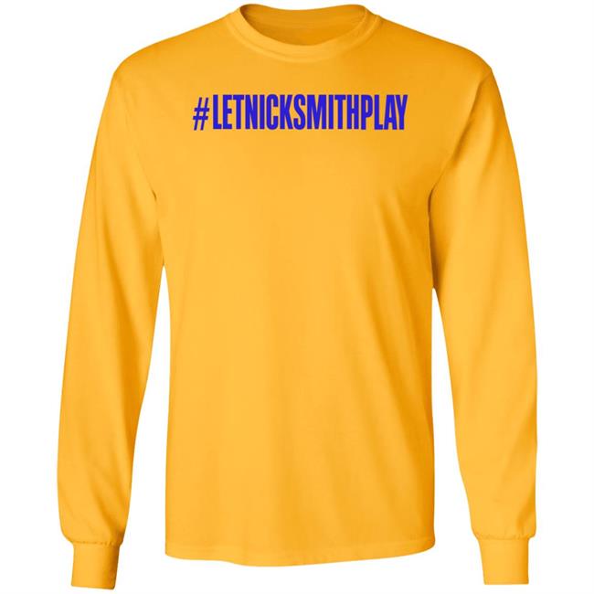 Let Nick Smith Play Shirt Corey Stirgus Let Nick Smith Play Shirt Hoodie Sweatshirt Let Nick Smith Play Shirt Corey Stirgus Let Nick Smith Play Shirt Hoodie Sweatshirt