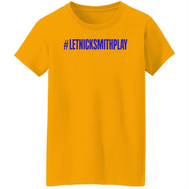Let Nick Smith Play Shirt Corey Stirgus Let Nick Smith Play Shirt Hoodie Sweatshirt Let Nick Smith Play Shirt Corey Stirgus Let Nick Smith Play Shirt Hoodie Sweatshirt