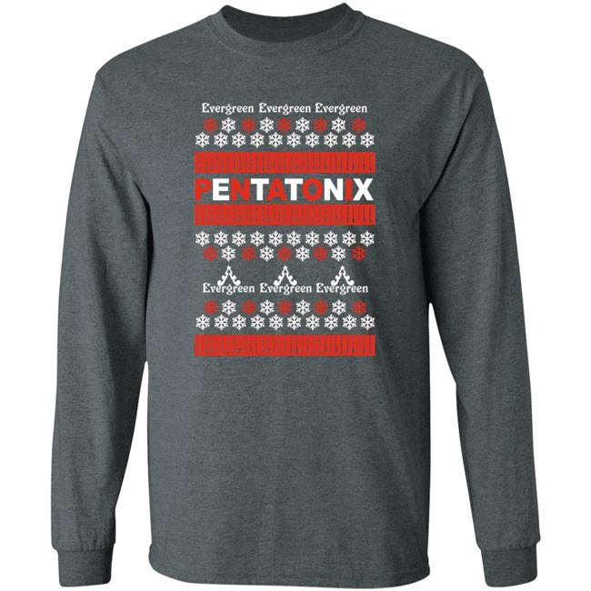 Pentatonix Merch Evergreen Sweatshirt Pentatonix Merch Evergreen Sweatshirt