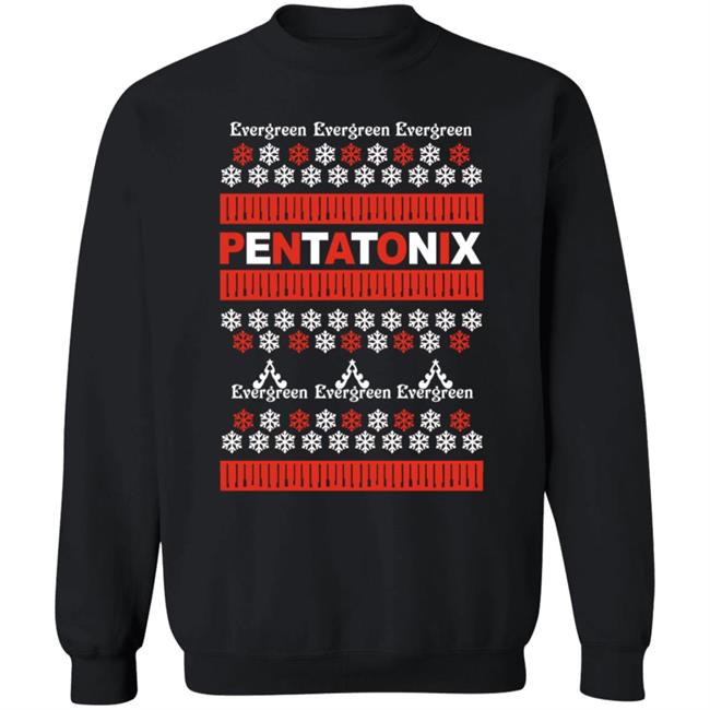 Pentatonix Merch Evergreen Sweatshirt Pentatonix Merch Evergreen Sweatshirt