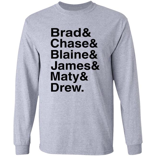 Brad Chase Blaine James Maty Drew Shirt 573Tees Merch Qb1 Shirt Brad Chase Blaine James Maty Drew Shirt 573Tees Merch Qb1 Shirt