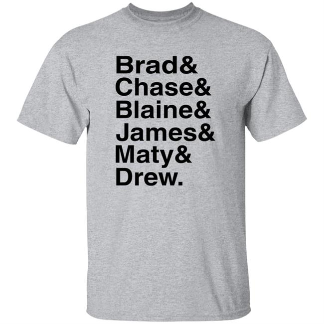 Brad Chase Blaine James Maty Drew Shirt 573Tees Merch Qb1 Shirt Brad Chase Blaine James Maty Drew Shirt 573Tees Merch Qb1 Shirt