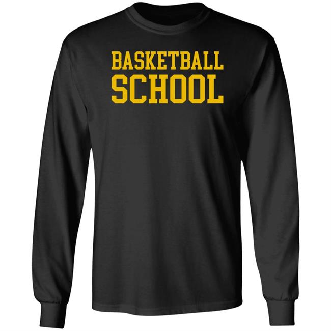 Basketball School Hoodie Shirt Sweatshirt Wolverine Corner Store