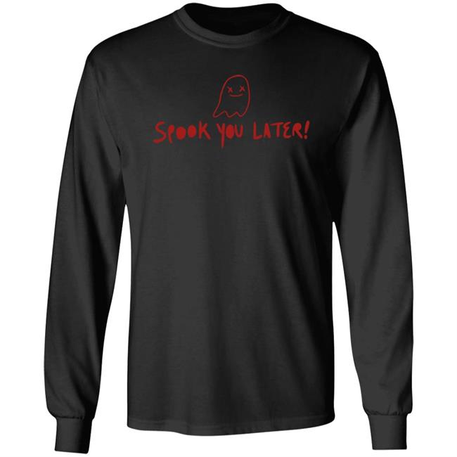 Limited Edition Embroidered Spook You Later Sweatshirt Hoodie Shirt