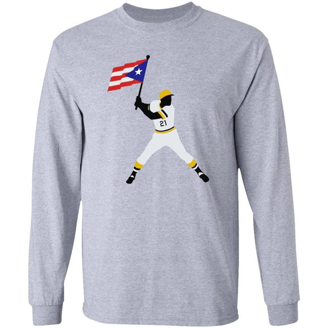 Jason Mackey Clemente Swinging Flag Shirt Hoodie Sweatshirt Baseballism Shop